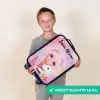Meisje - Eenhoorn - Roze Kinderkoffer - Zwart klein -sfeer4_NL