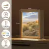 Gras - Duinen - Strand - Zomer Light Box met kabel (Tafellamp) klein -USP_NL