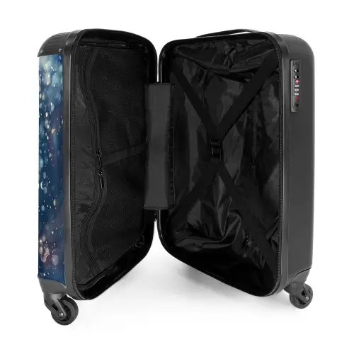 Bruisende basketbal NBS - Handbagage koffer - Kinderen Unisex middel -binnenkant