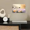 Viooltjes - bij - Zonlicht poster papier klein -sfeer1