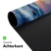 Golven - Zee - Kleurrijk - Rotsen Muismat XXL klein -sfeer2