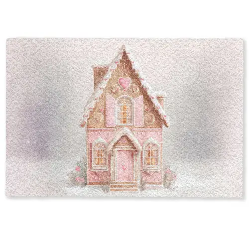 Huisje - Suiker - Pastel Deurmat klein -zkaufland3d