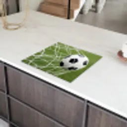 Voetbal - Goal - Net - Sport Inductie beschermer vinyl 3mm middel -sfeer8
