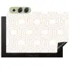 Design - Geometrie - Patroon Inductie beschemer met haakjes klein 777 -3d