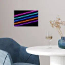 Esthetiek - Retro - Neon poster papier klein -sfeer3