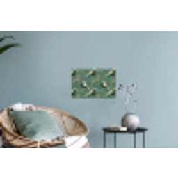 Kersenbloesem - Kraamvogels - Groen Muursticker klein 286 -plant