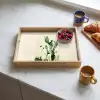 Cactus - Groen - Minimalistisch Dienblad Rechthoek middel -sfeer2