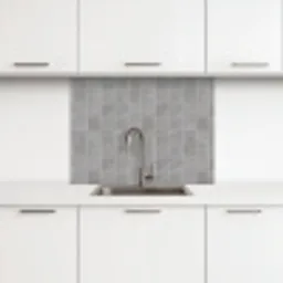 Mat - Wand - Tegels - Grijs keuken achterwand 2 middel 865 -3d