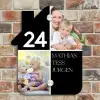 Familieportret strak zwart - Klassiek Naambord Huisje klein -sfeer6