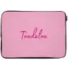 Toedeloe - Roze - Minimalistisch laptophoes neopreen klein -zkaufland3dotto