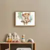 Leeuw - Dier - Kinderen - Jungle Light Box met batterij (Wandlamp kind) middel -sfeer2_kind