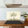 Vaas - Keramiek - Olijftakken keuken achterwand spatscherm klein -sfeer2