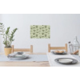 Waaier - Blad - Groen Muursticker klein 286 -eettafel