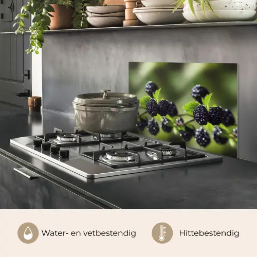 Bramen - Bladeren - Tros keuken achterwand spatscherm klein 900 -usp_NL