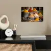 Kruiden - Ton - Specerijen - Geel - Bruin poster papier klein -sfeer1