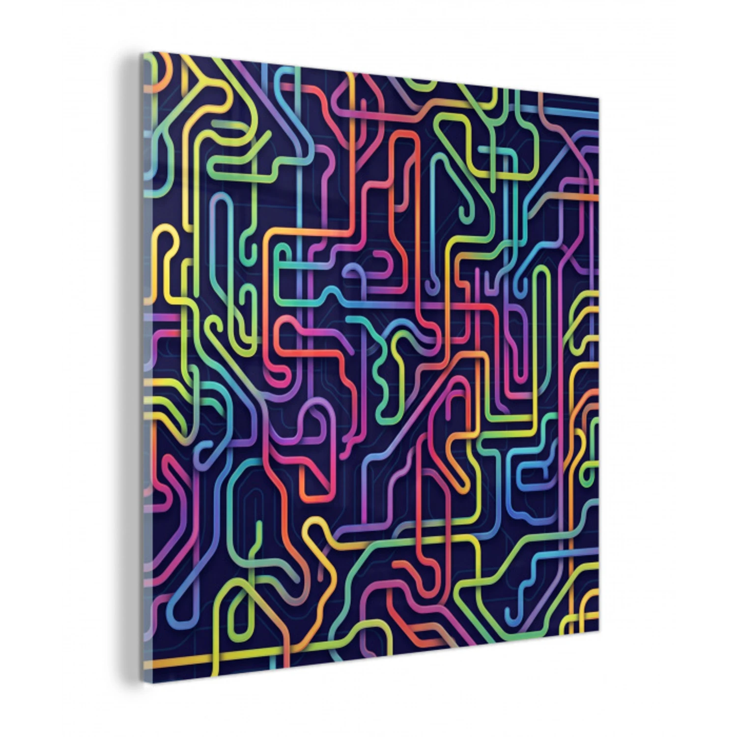 Retro - Abstract - Neon plexiglas 5mm klein -z3d