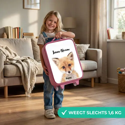 Vicky Vosje Kinderkoffer - Roze klein -sfeer2_NL