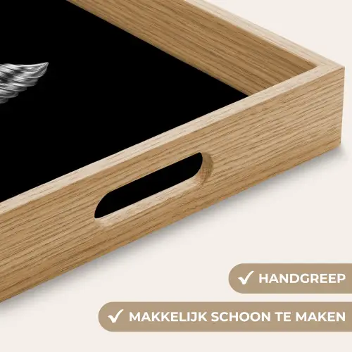 Softijs - Realistisch - Futuristisch Dienblad Rechthoek middel -USP_HandgreepNL