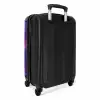 Paarse Eenhoorn in Magische Omgeving NBS - Handbagage koffer - Kinderen Unisex middel -achterkant