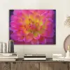 Roze - Dahlia - Kleurrijk PET vilt klein -sfeer1