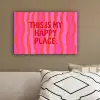 Tekst - Modern - Kleurrijk canvas 2cm klein -sfeer3