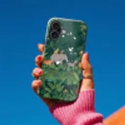 Tropisch - Jungle -  Groen Toughcase MagSafe Apple iPhone 17 klein -Sfeer1V