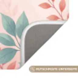 Kolibrie - Vliegen - Natuur - Illustratie - Kleurrijk Badmat klein -USP_AntislipDE