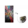 Explosie - Goud - Kleurrijk - Abstract fotobehang vinyl groot -3d
