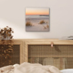 Pier - Zonsondergang - Strand aluminium wit klein -sfeer3