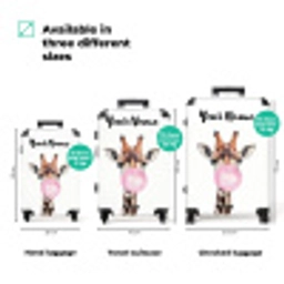 Kauwende Kobus NBS - Handbagage koffer - Kinderen Unisex middel zzzzzzVergelijking_3EN