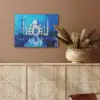 Taj Mahal - Ramadan - Blauw - Islamitische PET vilt klein -sfeer4