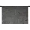 Beton - Grijs - Lijn - Vormen Wandkleed katoen klein -zz3d