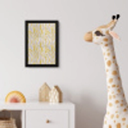 Zebra - Modern - Meerkleurig fotolijst zwart zonder passe partout klein 224 -usfeer4_kinderkamer