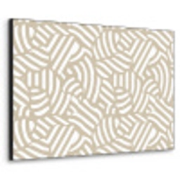 Abstract - Modern - Beige Textielframe zwart klein 947 -3d