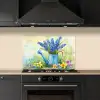 Gieter - Lavendel - Bloesems keuken achterwand spatscherm klein -sfeer1