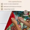 Vogel - Tak - Rozen - Mozaïek keuken achterwand spatscherm klein -spatscherm_NL