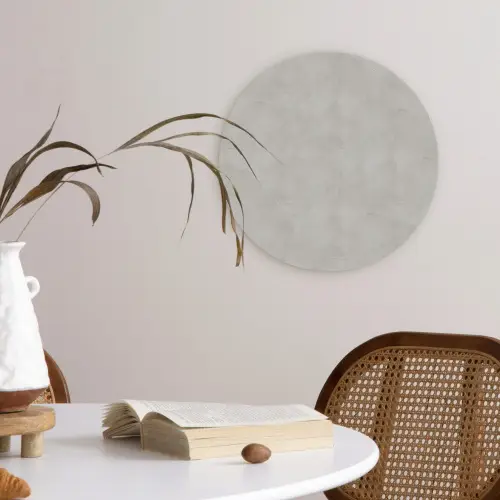 Beton - Patroon - Abstract Wandcirkel plexiglas klein 852 -sfeer4