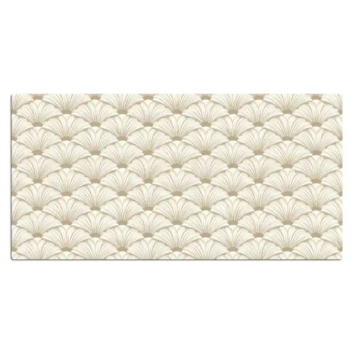 Klassiek - Art - Beige Muismat XXL klein 681 -3d_leeg