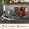 Dennenappels - Boom - Winter - Natuur - Bruin keuken achterwand spatscherm klein -usp_NL