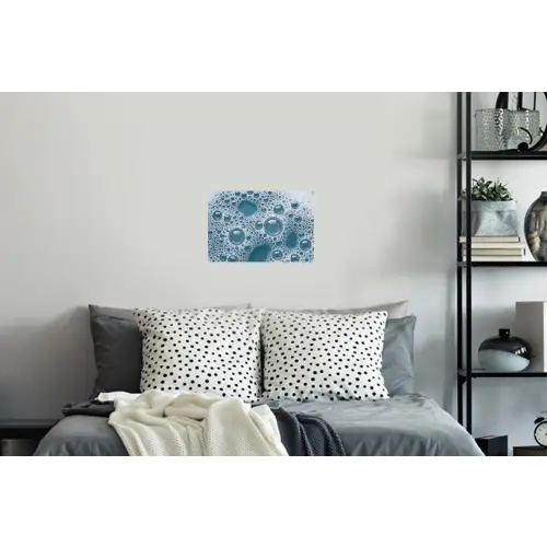 Schuim - Water - Textuur Muursticker klein -slaapkamer