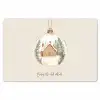 Quote - Winter - Kerst - Beige - Kerstbal Placemat vinyl groot -zzsfeer1_Kitchenyeah-website