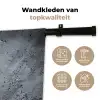 Beton - Grijs - Scheur Wandkleed katoen klein -sfeer2