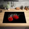 Spektakel van Paprika en Water Inductie beschermer vinyl 3mm klein -sfeer5