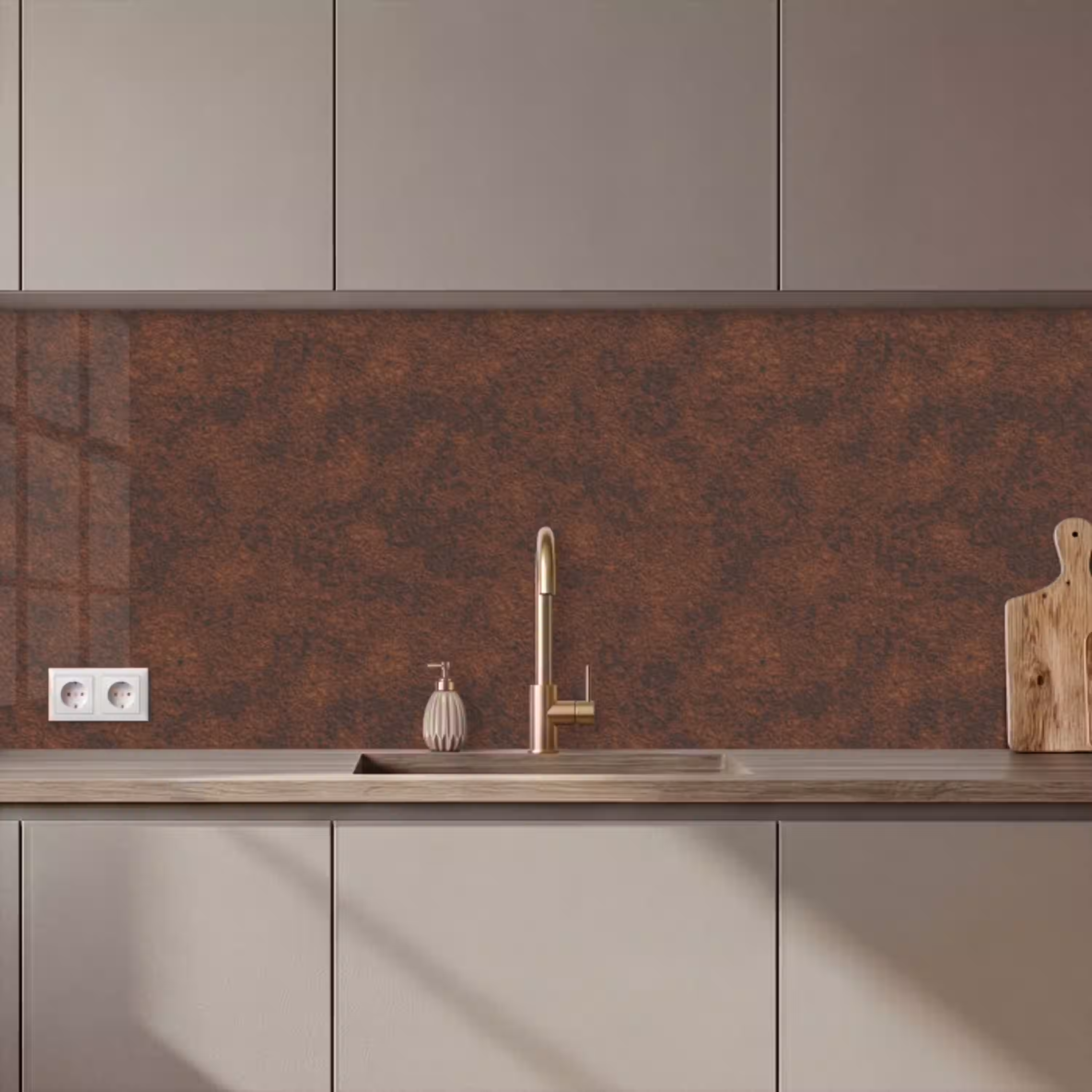 Roest - Bruin - Rood keuken achterwand 2 middel 871 zz_3dshopping