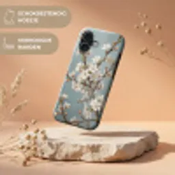 Botanisch - Stilleven - Blauw Toughcase MagSafe Apple iPhone 17 klein -USP_RandenV_NL