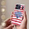 Koraal - Verfstructuur - Rood - Blauw Telefoonhoesje iPhone 17 Pro klein -sfeer3_NL