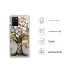 Boom - Beige - Grijs - Goud - Abstract Telefoonhoesje Samsung Galaxy S10 Lite klein -specsS10Lite