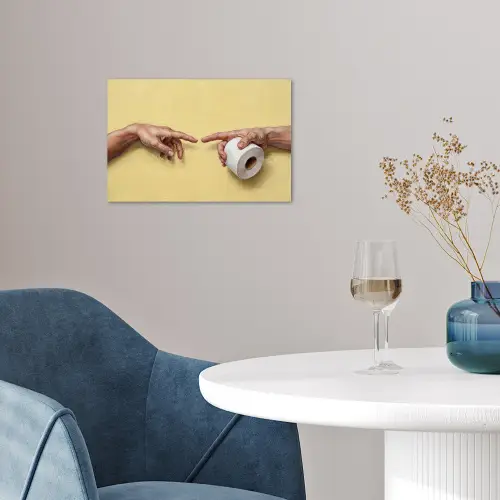 Klassiek - Kunst - Humor poster papier klein -sfeer3
