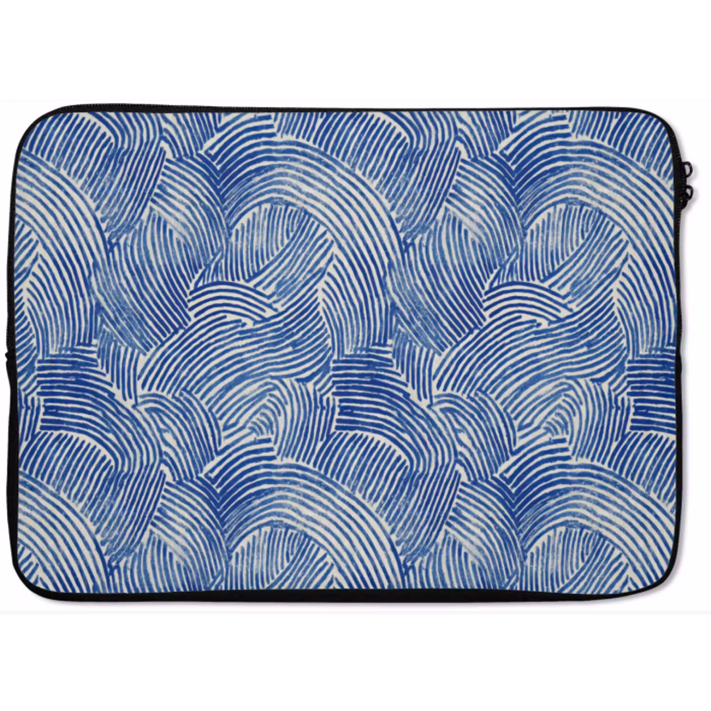 Modern - Abstract - Blauw laptophoes neopreen klein 279 -zkaufland3dotto