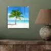Palmboom - Strand - Zee - Zomer plexiglas 5mm klein -sfeer3